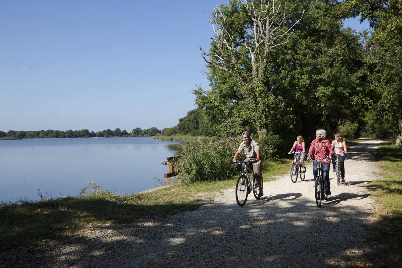 Itinéraire vélo n°5 Grande boucle des étangs de la Brenne Mézières-en-Brenne Centre-Val de Loire