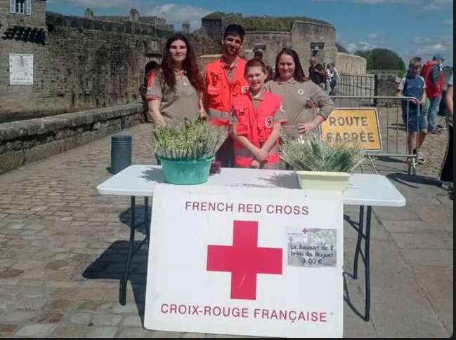 le 1er mai de la croix rouge