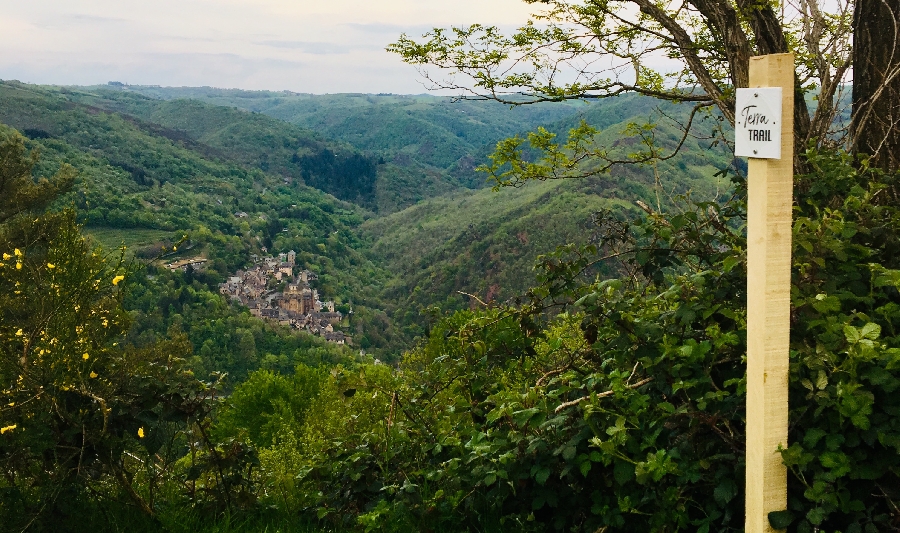 Parcours Trail Mini KV Conques Conques-en-Rouergue Occitanie