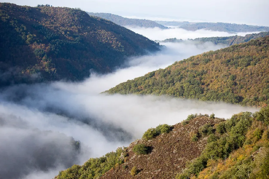 Randonnée n°19 Des gorges du Jaoul au cheval du Roi Lescure-Jaoul Occitanie