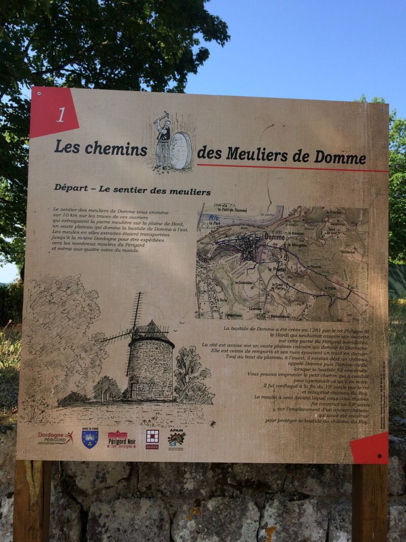 Le chemin des Meulières Domme Nouvelle-Aquitaine