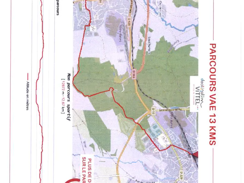 PARCOURS VELO / VAE 13KM VITTEL/CONTREXEVILLE Vittel Grand Est