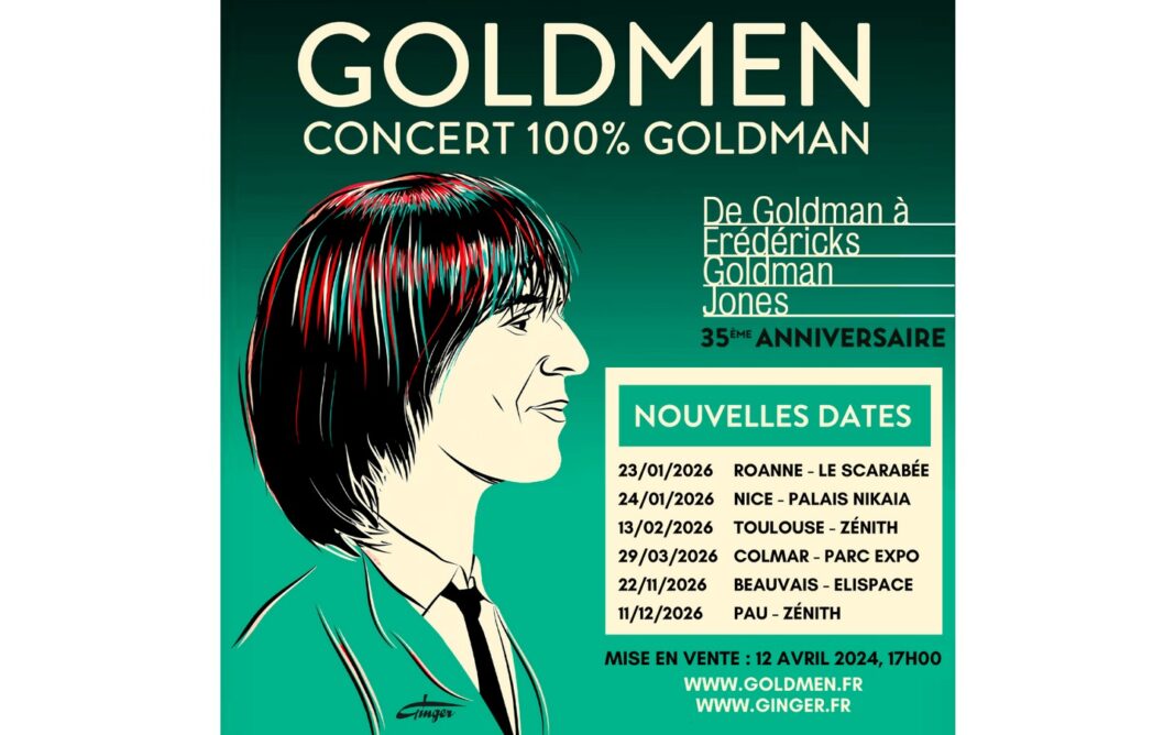 Concert Goldmen allée Suzanne Bacarisse Pau