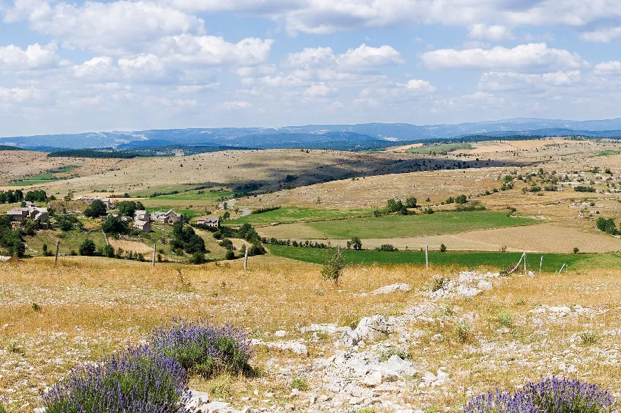 Cyclotourisme Circuit des paysages Caussenards Sévérac d'Aveyron Occitanie