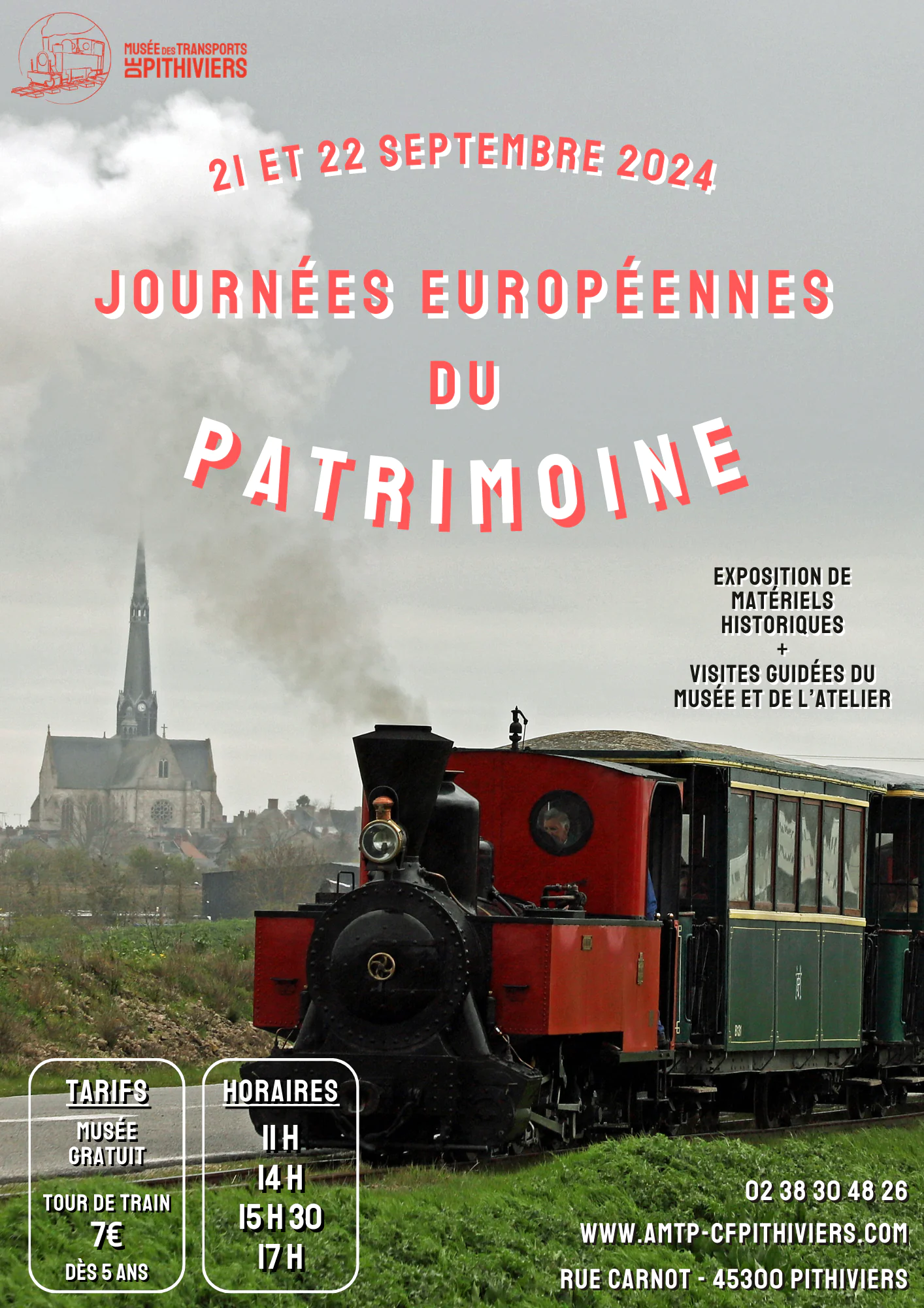 Journées du Patrimoine au musée des transports