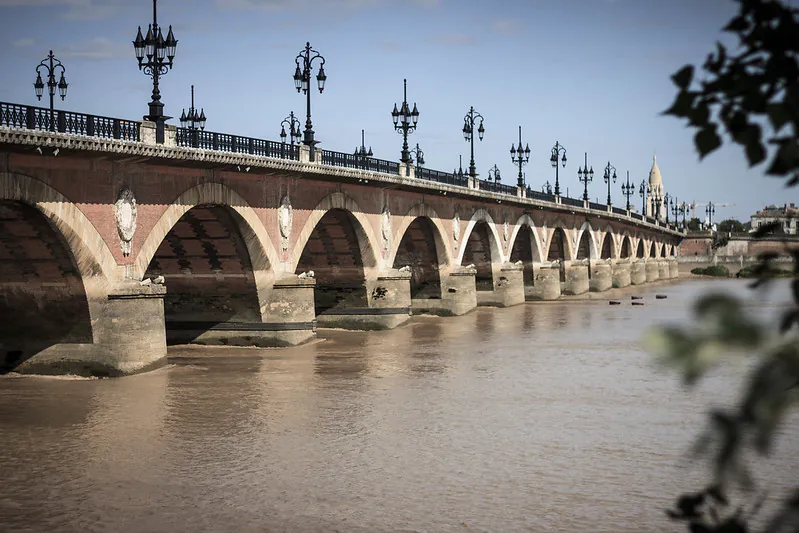 Balade à roulettes Les deux ponts de Bordeaux Bordeaux Nouvelle-Aquitaine