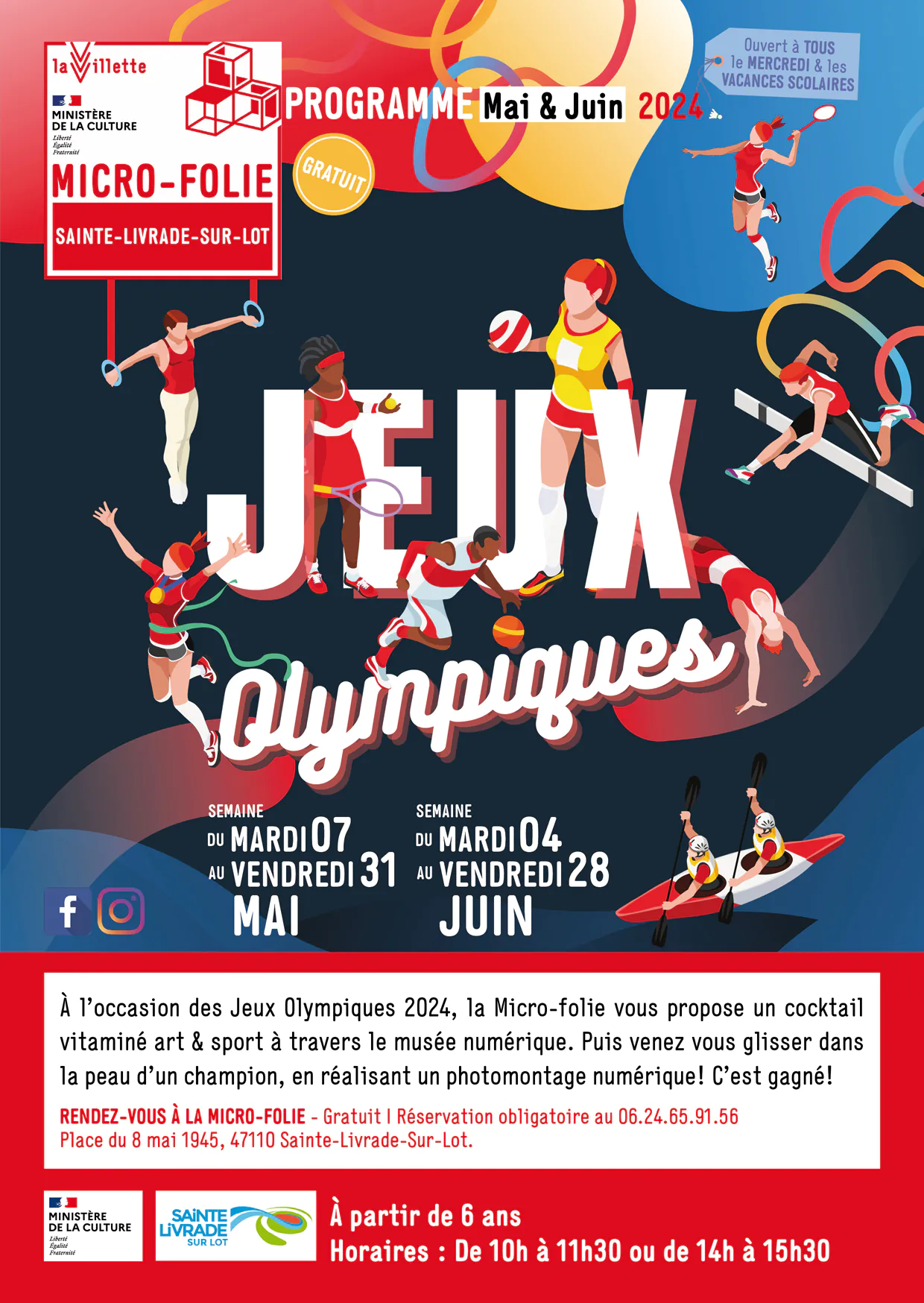 Micro-Folie Jeux Olympiques 2024