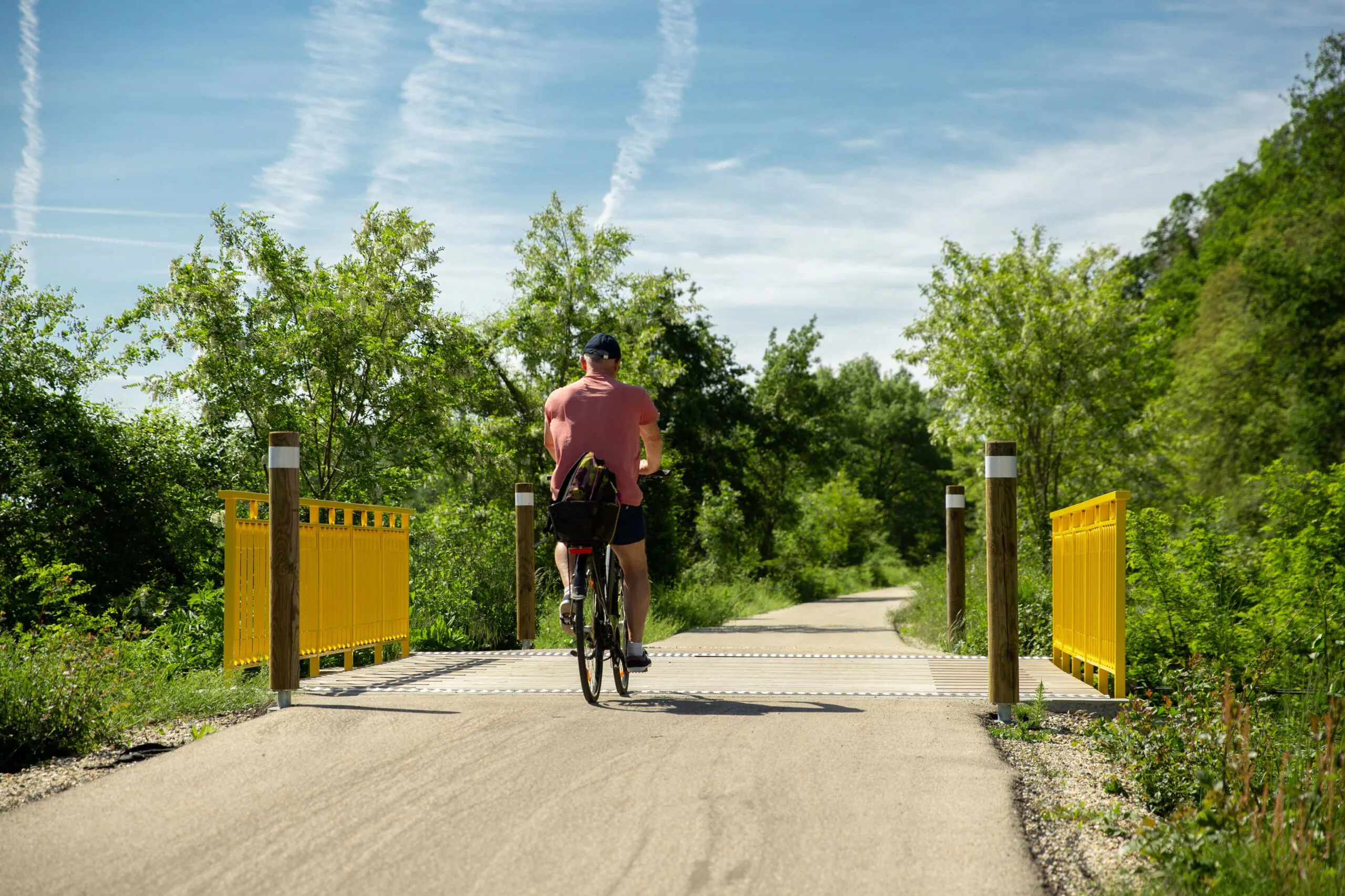 La So Vélo voie verte des Landes à la Garonne Marmande Nouvelle-Aquitaine