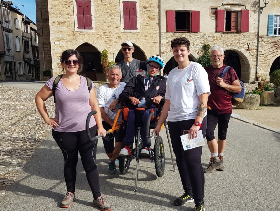 Parcours handi-accessible spécial joëlette "Autour de Sauveterre-de-Rouergue" Sauveterre-de-Rouergue Occitanie