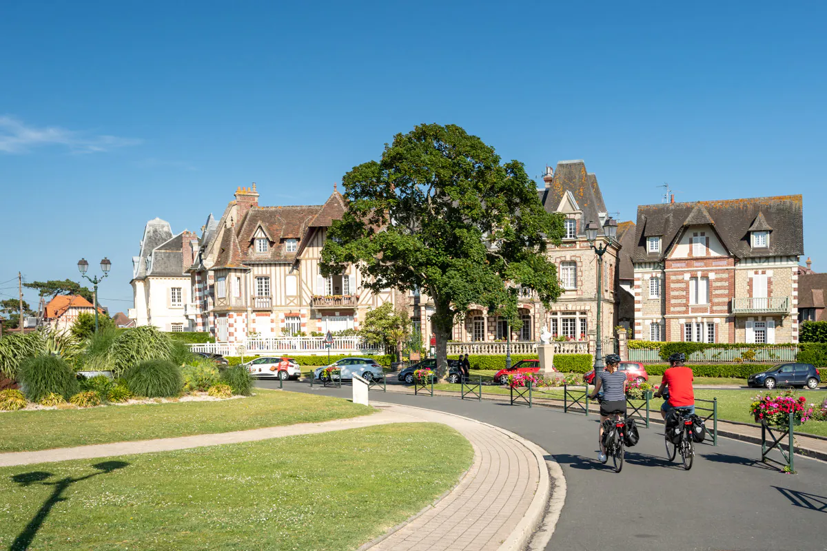 La Vélomaritime de Cabourg à Merville-Franceville Cabourg Normandie