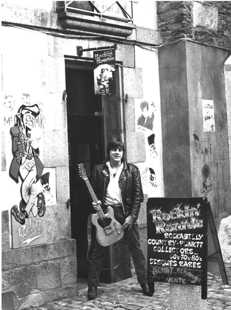 vente disques Rockin’Ronnie