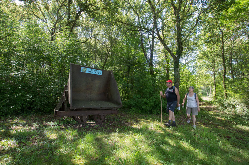 Balade à pied n°54 Les mines de fer de Chéniers Sacierges-Saint-Martin Centre-Val de Loire