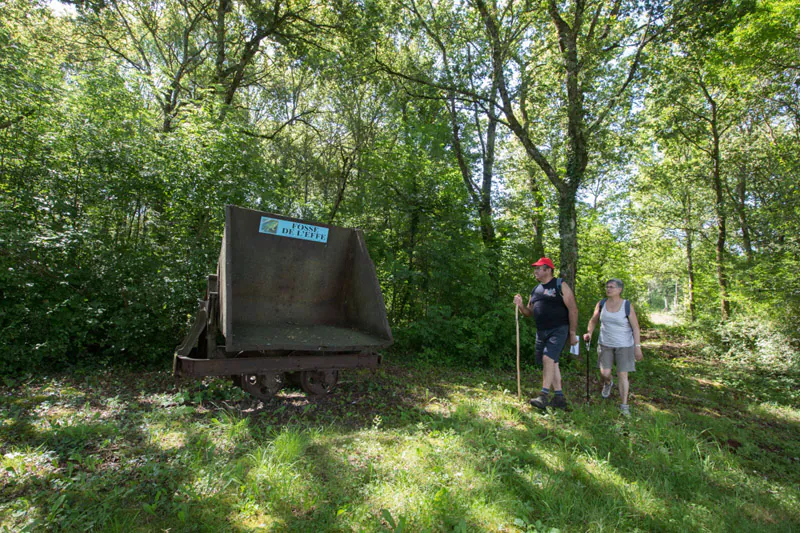 Balade à pied n°54 Les mines de fer de Chéniers Sacierges-Saint-Martin Centre-Val de Loire