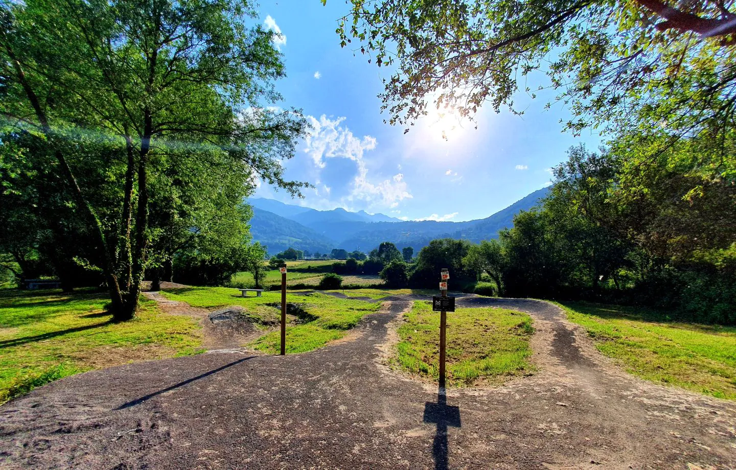 Zone d'inititation VTT Bielle Nouvelle-Aquitaine