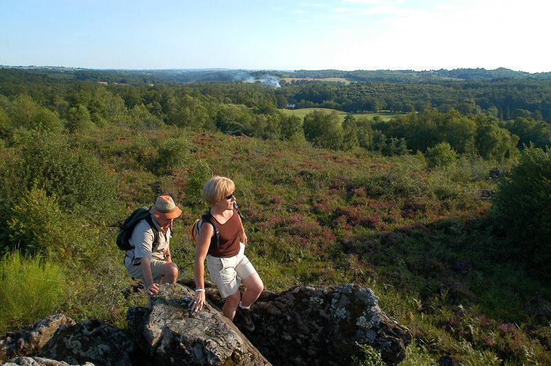 Sentier des villages en pays d'oc Blond Nouvelle-Aquitaine