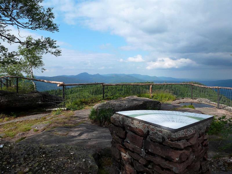 Circuit rando C12 La Chatte Pendue & la côte de Plaine Plaine Grand Est