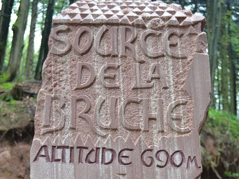 Circuit rando H02 Le Climont et la source de la Bruche Bourg-Bruche Grand Est