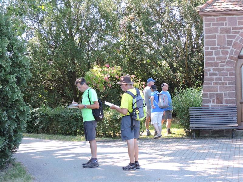 Randonnée Sentier des croix et oratoires jaune Soultz-les-Bains Grand Est