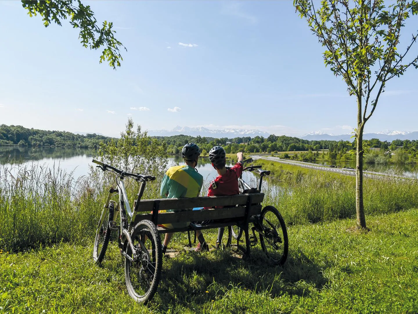 Eslourenties-Daban la randonnée des lacs à VTT Eslourenties-Daban Nouvelle-Aquitaine