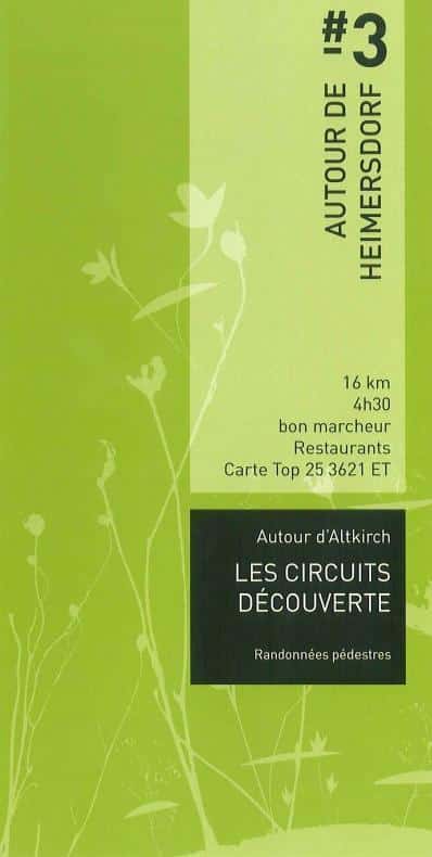 Randonnée pédestre autour de Heimersdorf Heimersdorf Grand Est