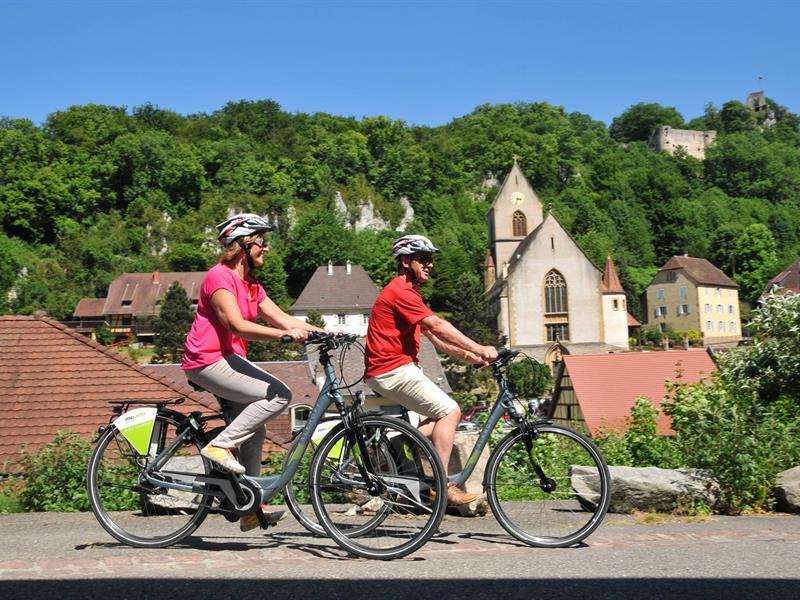 Circuit vélo du Sundgau n°8 Autour du Glaserberg. Oltingue Grand Est