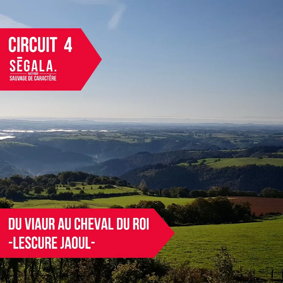 circuit VTT VAE Du Viaur au cheval du roi Lescure Jaoul Rieupeyroux Occitanie