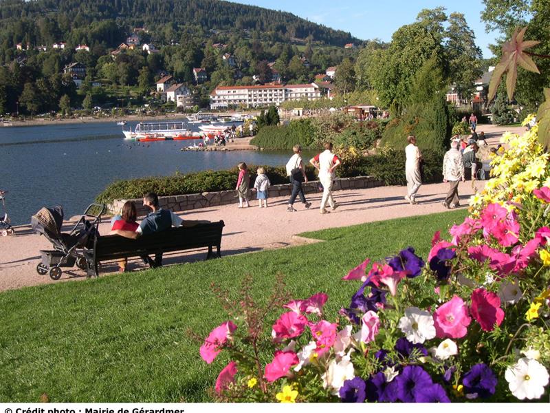 Balade poussette Les rives du lac Gérardmer Grand Est