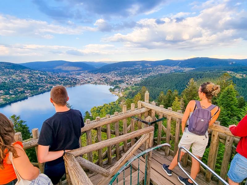 Balade de l'Observatoire et de la cascade de Mérelle Gérardmer Grand Est