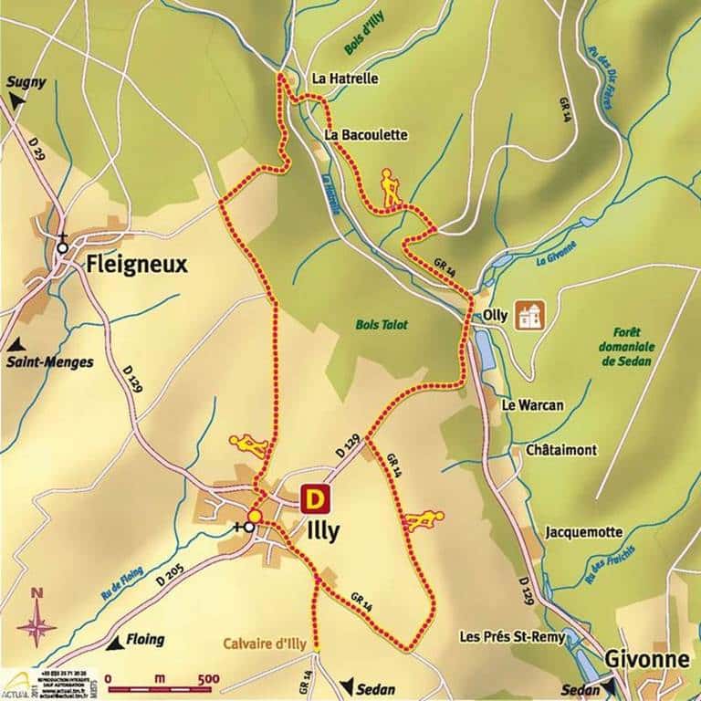 Le sentier du Bois Talot Illy Grand Est