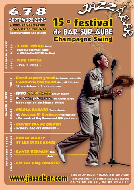 15ème Festival Jazzabar Champagne Swing