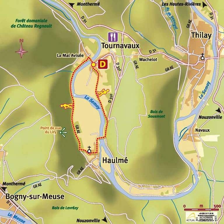 Balade à pied: La plaine de Tournavaux Tournavaux Grand Est