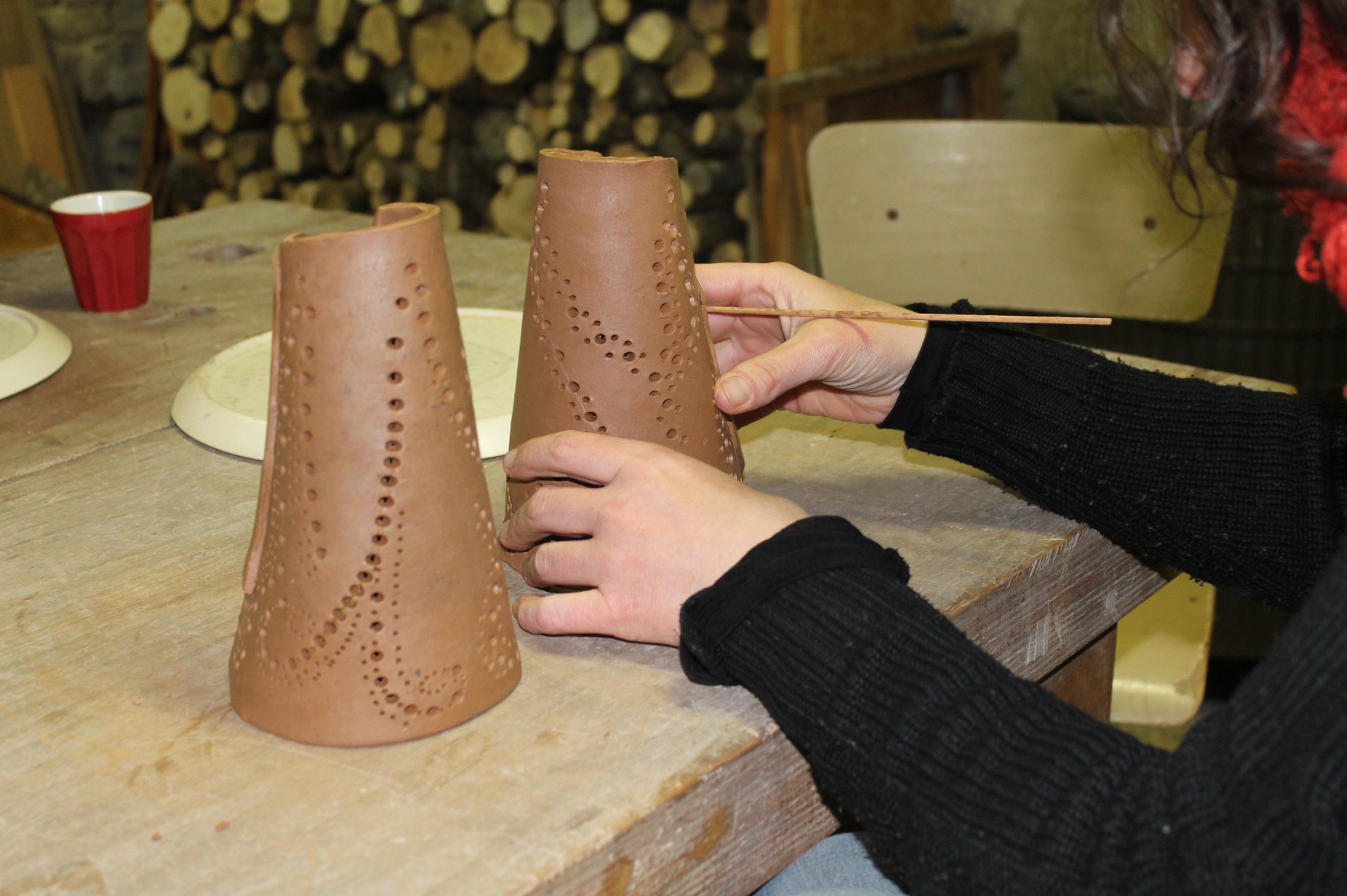 Atelier poterie-céramique à Boursay