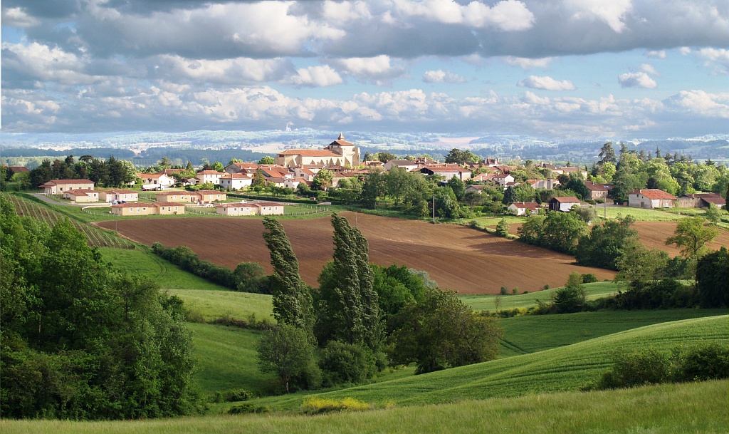 ROUTE DES CRETES DE BEAUMARCHES A LASSERADE Marciac Occitanie