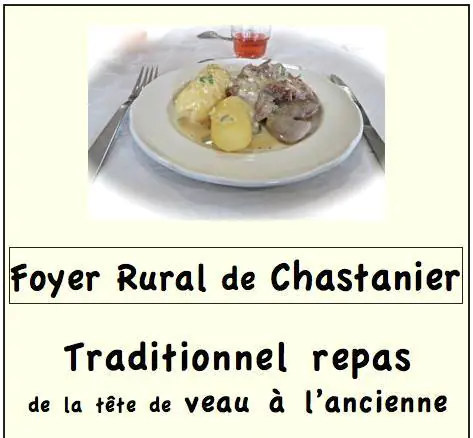 REPAS TÊTE DE VEAU À L'ANCIENNE