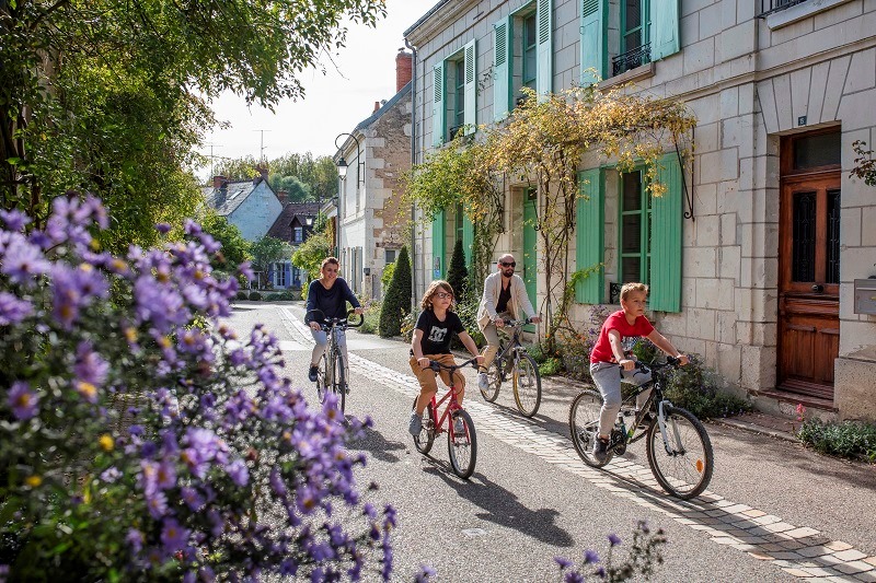 La rose dans la vallée Boucle vélo n°3 Chédigny Centre-Val de Loire