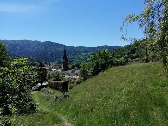 ITINÉRAIRE VTT N°13 LA GRANDE GOUTTE DÉPART OFFICE DE TOURISME Saint-Maurice-sur-Moselle Grand Est