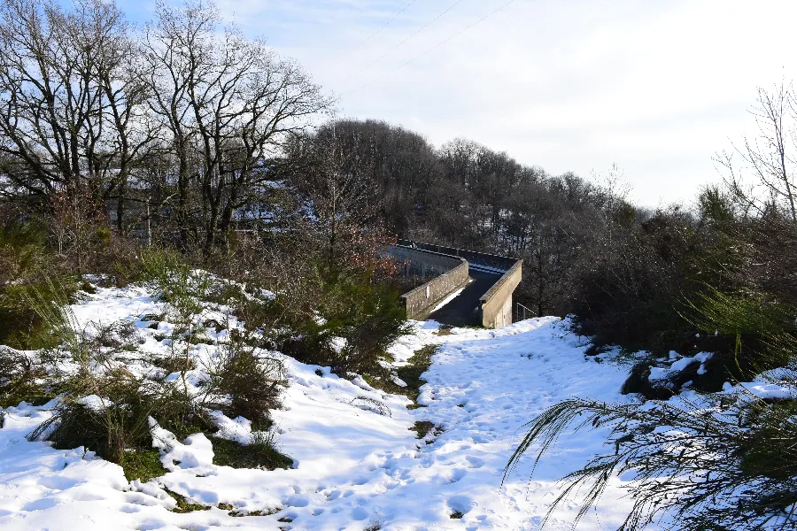 Barrage de Saint Amans (lâchers de truites) Villefranche-de-Panat Occitanie