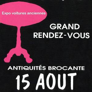 Brocante professionnelle dès 8h30 et marché nocturne dès 19h