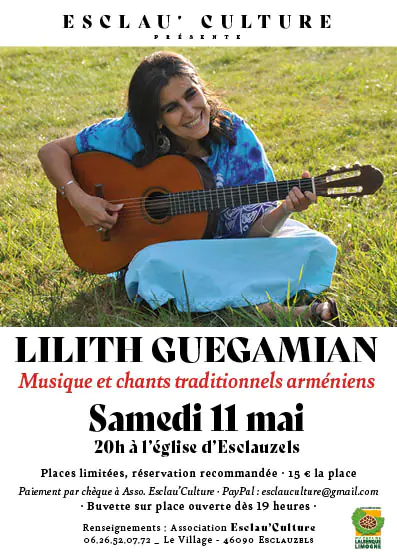 Concert à Esclauzels LILITH GUEGAMIAN