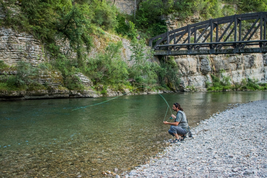 La Dourbie entre le Monna et Massebiau (no kill) Millau Occitanie