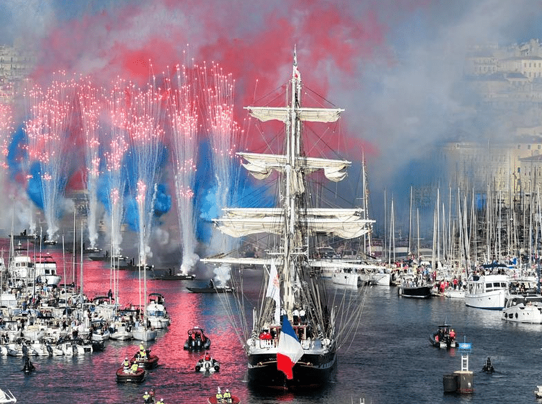 la Flamme JO Morbihan 