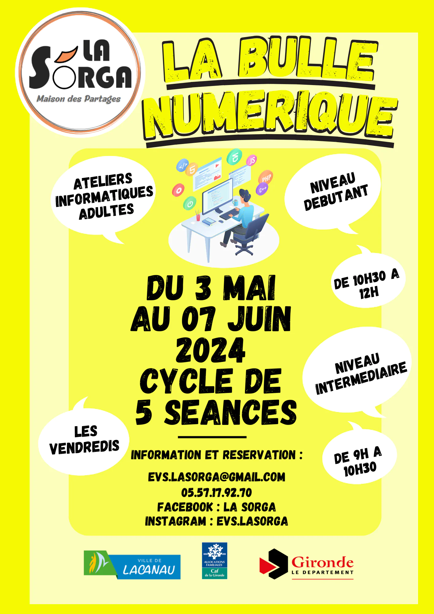 La bulle numérique La Sorga