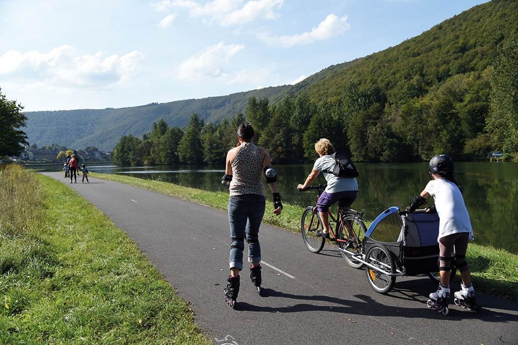 Voie verte Trans-Ardennes Givet Grand Est