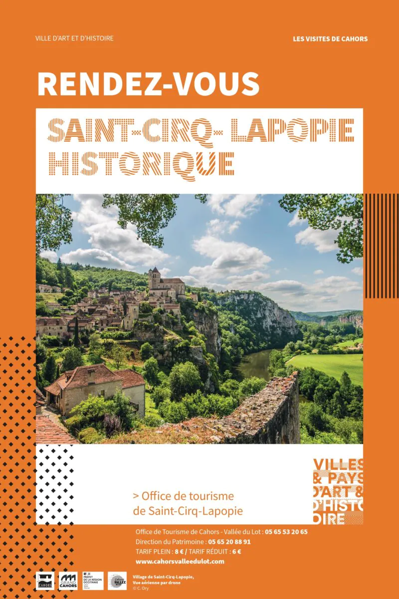 Visite guidée Saint-Cirq Lapopie historique