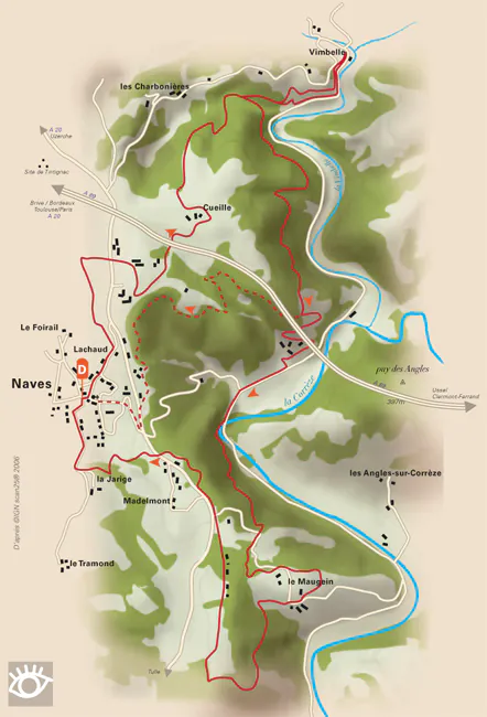 Vallées Vimbelle et Corrèze Naves Nouvelle-Aquitaine