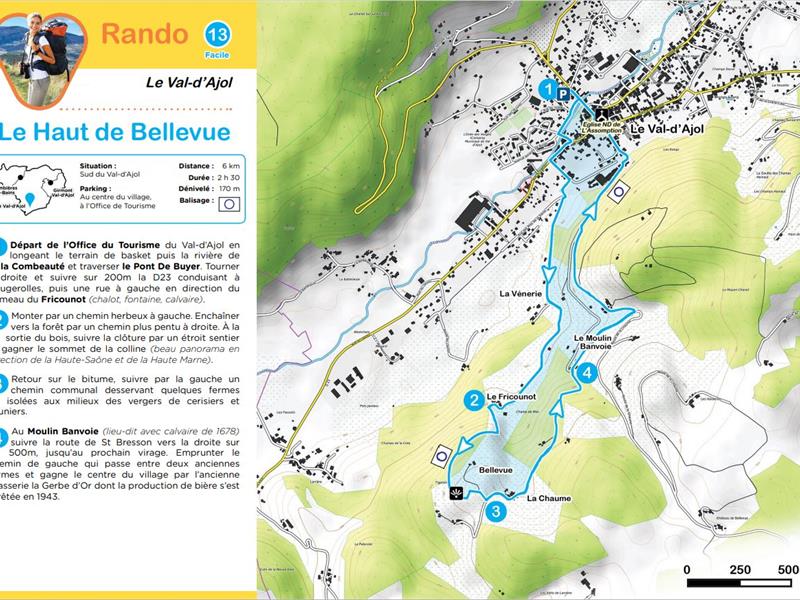 RANDONNÉE LE HAUT DE BELLEVUE Le Val-d'Ajol Grand Est