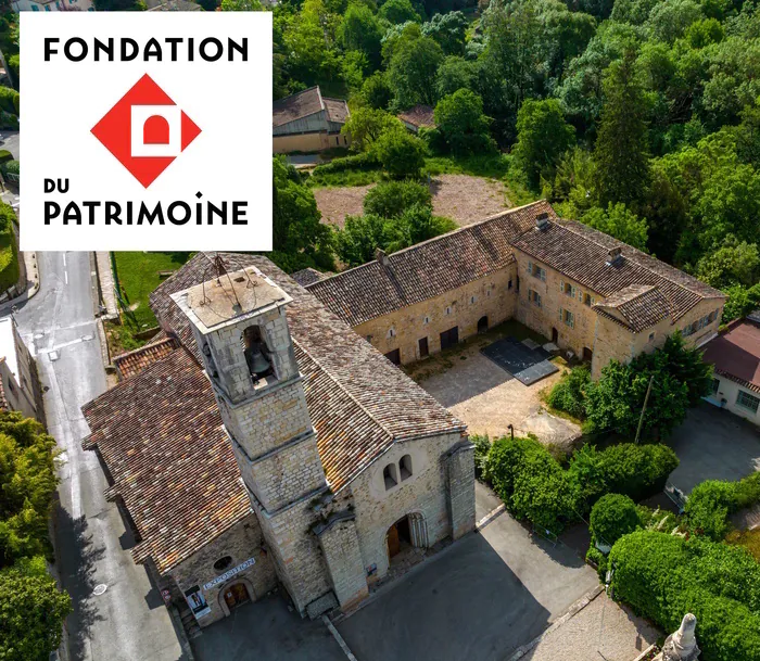 Stand Fondation du patrimoine Alpes-Maritimes à Valbonne Abbaye chalaisienne de Valbonne XIIème siècle VALBONNE