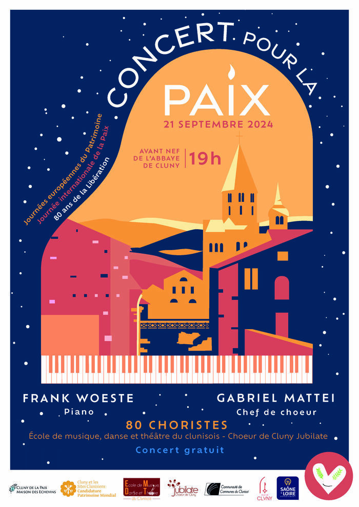 Concert pour la Paix Abbaye de Cluny Cluny