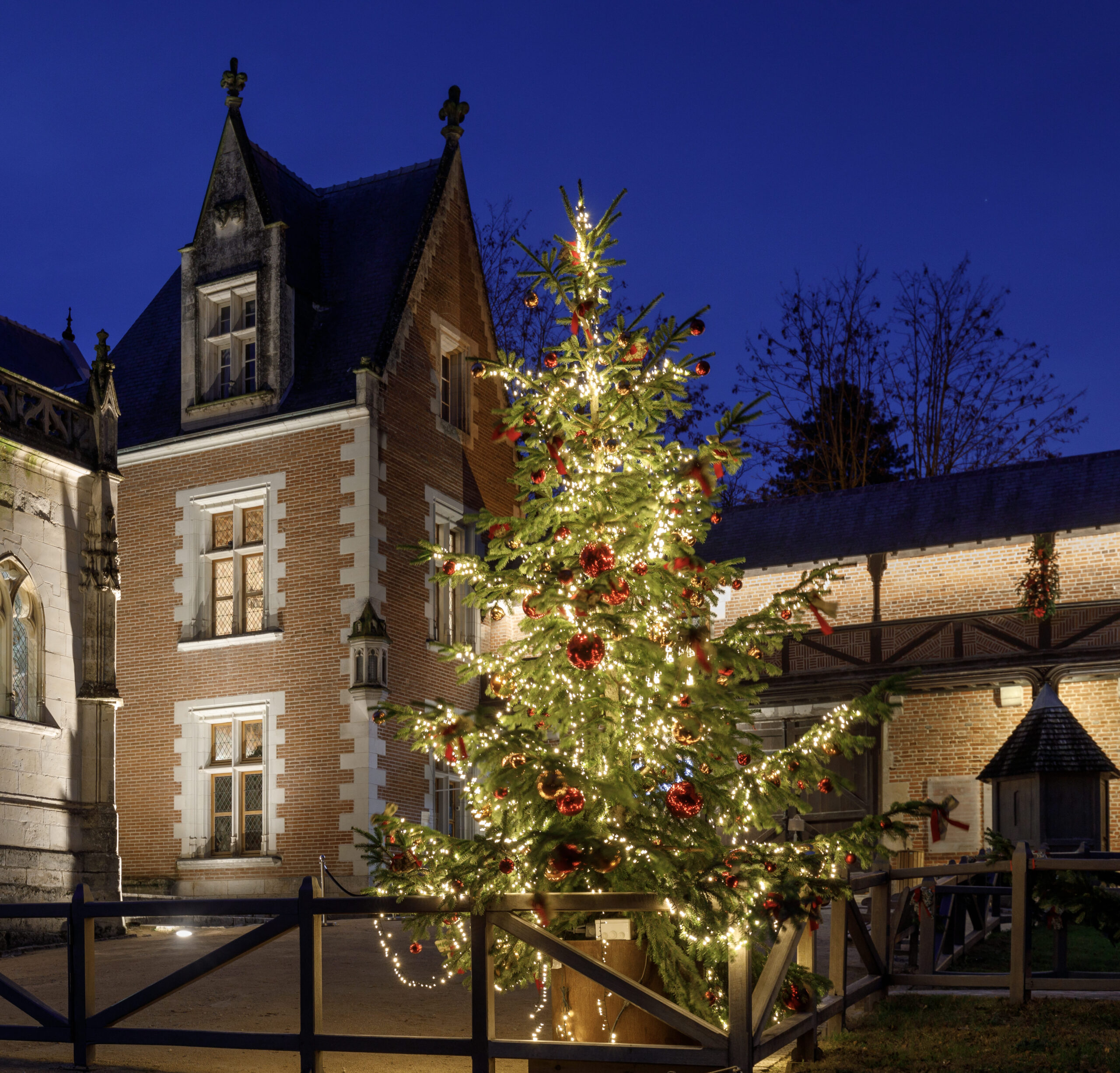 Fééries de Noël au château du Clos Lucé