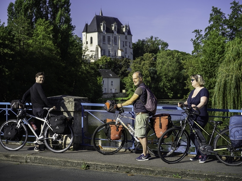 L'Indre à Vélo (dans le département de l'Indre) Châteauroux Centre-Val de Loire